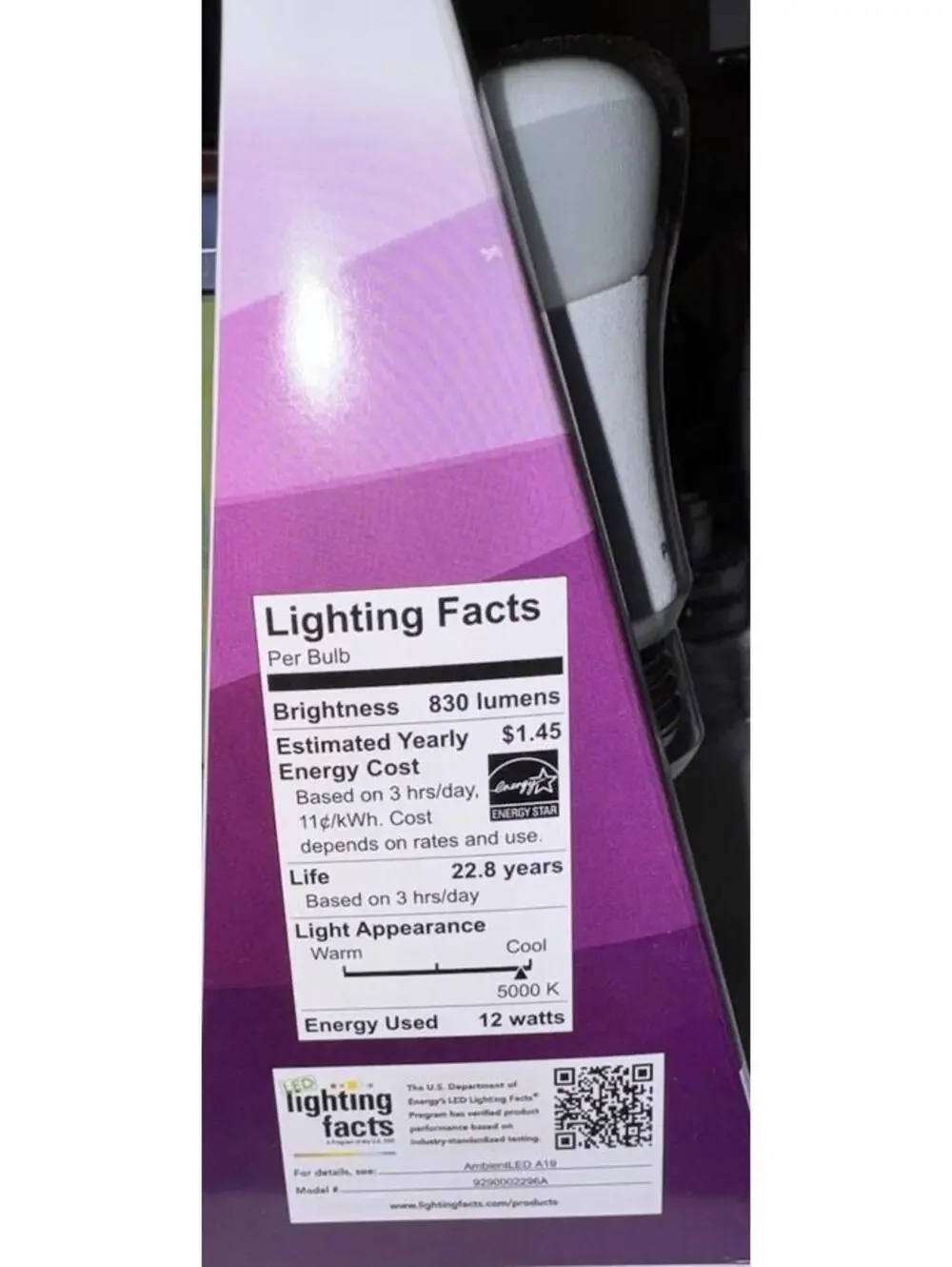 Philips LED 12W Replaces 60W Dimmable All Around  Light 830 Lumens Energy Saving